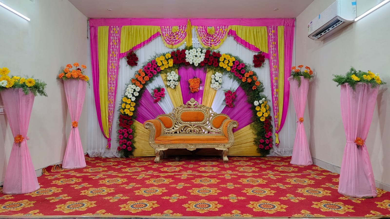 Banquet Hall Seating View